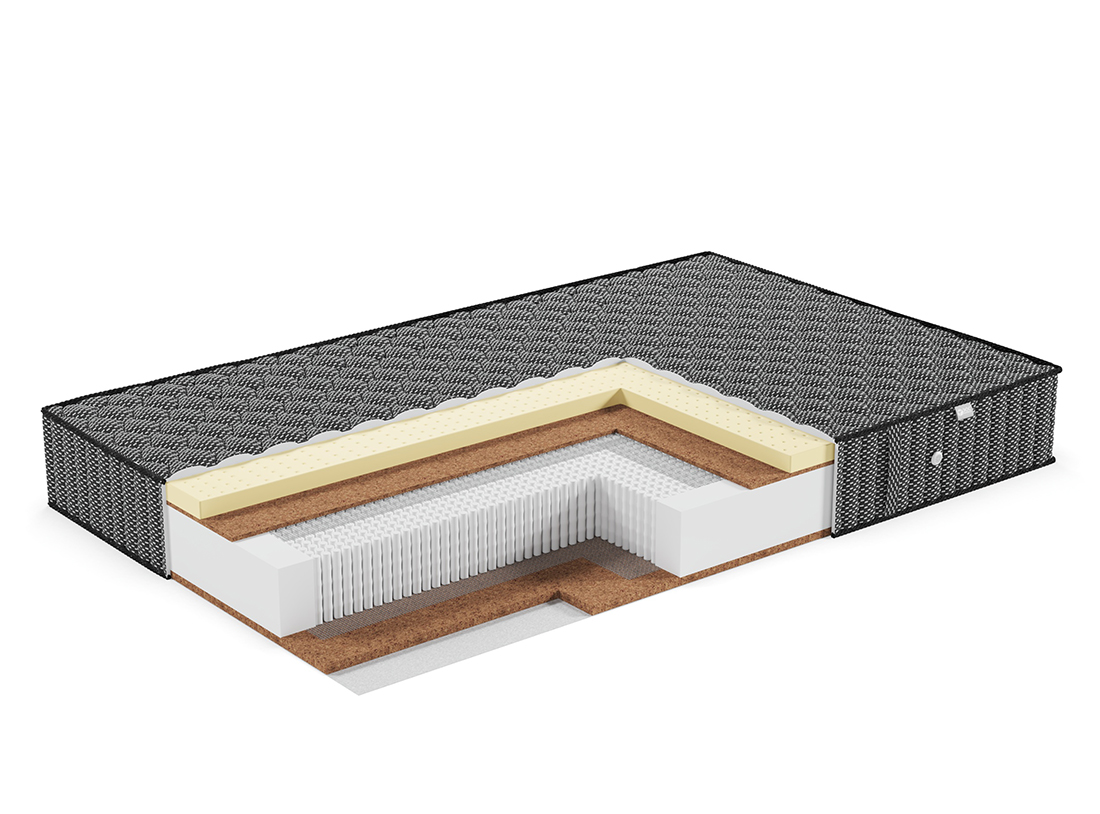 2 Матрас ЭОС Люкс Тип 41 Black Edition — изображение 1